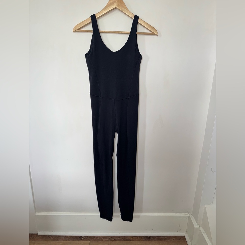Aritzia Black Fitted Jumpsuit